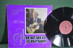 Пластинка виниловая "Александр Дольский, песни". 1980 год. Мелодия, СССР.