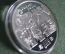 Монета 10 гривен, Кий, основатель Киева. Серебро, 1 унция, Украина, 1998 год. Proof, тираж 10000