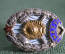 Знак выпускника МВТУ им. Баумана,1949-1951 г. Малый (тяжелый) и большой (легкий) размер. СССР.
