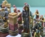 Шахматы подарочные, новые "The chessmen".  Полистоун, дерево. Китай. 2001 год.