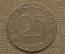 Нотгельд 25 пфеннигов. Stadt Aachen, Собака. Город Аахен (Ахен), Германия, 1920 год. #1
