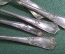Ложки серебряные (комплект, 6 штук). Серебро 875 пробы, М звезда.