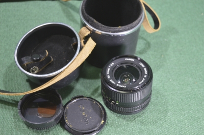 Светосильный объектив "Кэнон", Япония. Canon Lens, made in Japan. FD 24mm, 1:2,8