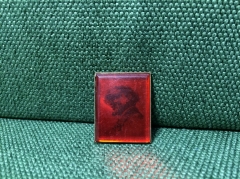 Значок "Ленин Владимир Ильич Ульянов" стекло #Z1