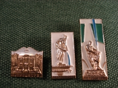 Значок "Петродворец" 3 шт. #Z1