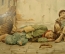 Открытка "Сладкое безделье". Dolce far niente. Стенгель и Ко. Дрезден.