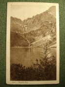 Открытка "Татры. Озеро Моске-Око". Morskie oko. N 12. Краков, Польша.  #O3