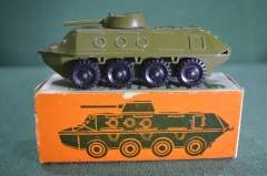 Машинка игрушка "Амфибия". В коробке. Военная техника ТПЗ. Тула. СССР. #G1