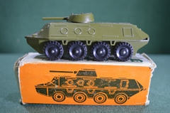 Машинка игрушка "Амфибия". В коробке. Военная техника ТПЗ. Тула. СССР. #1 #G1