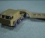 Машинка игрушка "Тягач с платформой". В коробке. Военная техника ТПЗ. Тула. СССР. #G1
