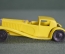 Автомобиль, модель "Бугатти". Bugatti 1930. Желтый пластик. ПНР Estetyka.