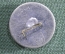Знак, значок "Ленин, Владимир Ильич". Стекло, металл. СССР.