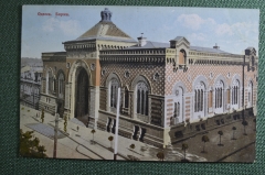 Открытка старинная "Одесса. Биржа". Цветная, чистая. Гранберг. Российская Империя. #O3