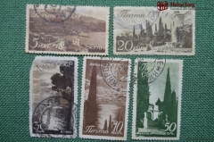 Марки почтовые Виды Крыма и Кавказа 1938 год, 21 сентября. СССР.
