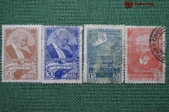 Марки почтовые 100-летие со дня рождения, П.И.Чайковский (1840-1893) 1940 год, август. СССР.