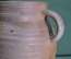 Кружка керамическая, большая. Горшок глиняный с ручкой. Керамика. Германия.