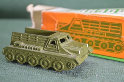 Машинка игрушка "Вездеход". Военная техника ТПЗ. Тула. с коробкой. СССР. #2 #G1