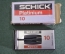 Лезвия для бритвенного станка Schick Platinum". Упаковка. Коробка. Голландия. СССР.