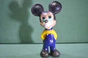 Игрушка резиновая «Микки Маус» . Дисней. Disney. Клеймо. Периода СССР. Игрушка резиновая «Микки Маус» . Дисней. Disney. Клеймо. Периода СССР.