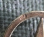 Знак значок "Мерседес Mercedes 40 лет". Золото 585 проба. Сапфиры. Оригинальный футляр. Германия.