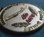 Знак, значок, медаль "Кавминводыавиа, летный отряд, 45 лет 1962 - 2007 гг.". Авиация. Без колодки.