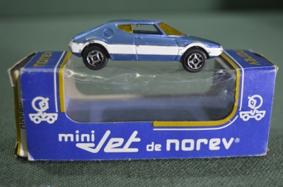 Машинка модель "Trapeze Bertone". Norev Mini Jet. Оригинальная коробка. Франция. 1970-е. #2 #U