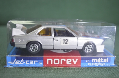 Машинка модель "869 BMW Proto". Norev Jet Car. Оригинальная коробка. Франция. 1970-е. #U