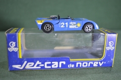 Машинка модель "834 Chevron B 23". Norev Jet Car. Оригинальная коробка. Франция. 1970-е. #U