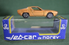 Машинка модель "816 Alfa Romeo Montreal". Norev Jet Car. Оригинальная коробка. Франция. 1970-е. #U
