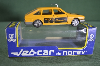 Машинка модель "876 Simca 1308 GT Europe 1". Norev Jet Car. Ориг. коробка. Франция. 1970-е. #U