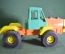 Игрушка машинка "Трактор Т-150 большой". Оригинальная коробка. Ф-ка Полимер. Одесса. #G5