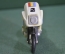 Игрушка "Мотоцикл BMW К 100". Реклама Dunlop Sanyo Kodak. Пластмасса. Винтаж периода СССР.
