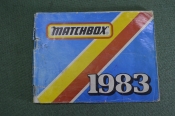Каталог, модели автомобилей. Матчбокс, Matchbox. 1983 год. #K3 Каталог, модели автомобилей. Матчбокс, Matchbox. 1983 год. #K3