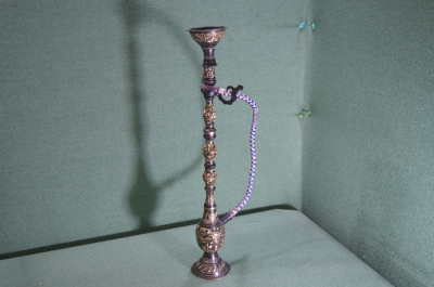 Ваза латунная. Резьба. Латунь. Индия периода СССР.