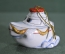Игрушка елочная "Катер, катерок, кораблик". Моряк, буксир. Керамика, майолика, ручная роспись. #3