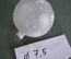 Елочная игрушка из стекла, шар "Птицы, Снегири". Стекло. Клинское объединение "Елочка".