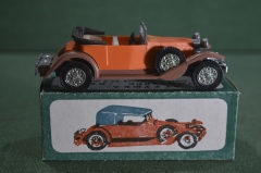 Модель машинка "Автомобиль ИА 1932". Коробка. Северодонецкий завод. СССР.