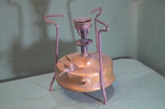 Примус "Кольчугино". Латунь. ВСНХ. СССР. 1920е. 