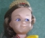 Кукла, куколка в национальной одежде. Синие глаза.