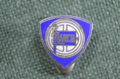 Знак значок петлица "Лянча Lancia". Автомобильная промышленность. Италия. 1950е.