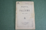 Карта план города Палермо о. Сицилия. В обложке. Италия. До 1917 года. Карта план города Палермо о. Сицилия. В обложке. Италия. До 1917 года.