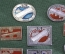 Знак значок "Мосты Москвы". Набор 25 шт. СССР. #Z1