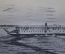 Открытка старинная "Привет с Волги. Пароход Император". Изд. Дмитриева, 1911 г. Российская Империя.