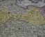 Карта старинная "Африка". 62 см х 52 см. Матиас Хазе. Германия. Середина 18 века.