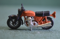 Мотоцикл модель "Хонда Honda Hondarora". Matchbox. Англия. 1970е.