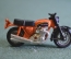 Мотоцикл модель "Хонда Honda Hondarora". Matchbox. Англия. 1970е.