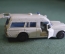 Машинка модель Matchbox Speed Kings "Mercedes Benz Ambulance Скорая Помощь". Великобритания. 1960е