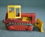 Машинка модель бульдозер Matchbox "Case Tractor". Великобритания. 1969 г.