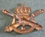 Кокарда полковая знак артиллерийского полка Королевских ВС. Бельгия.