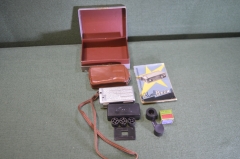 Фотоаппарат шпионский портативный "Киев Вега". Пленка. Коробка. СССР. #U